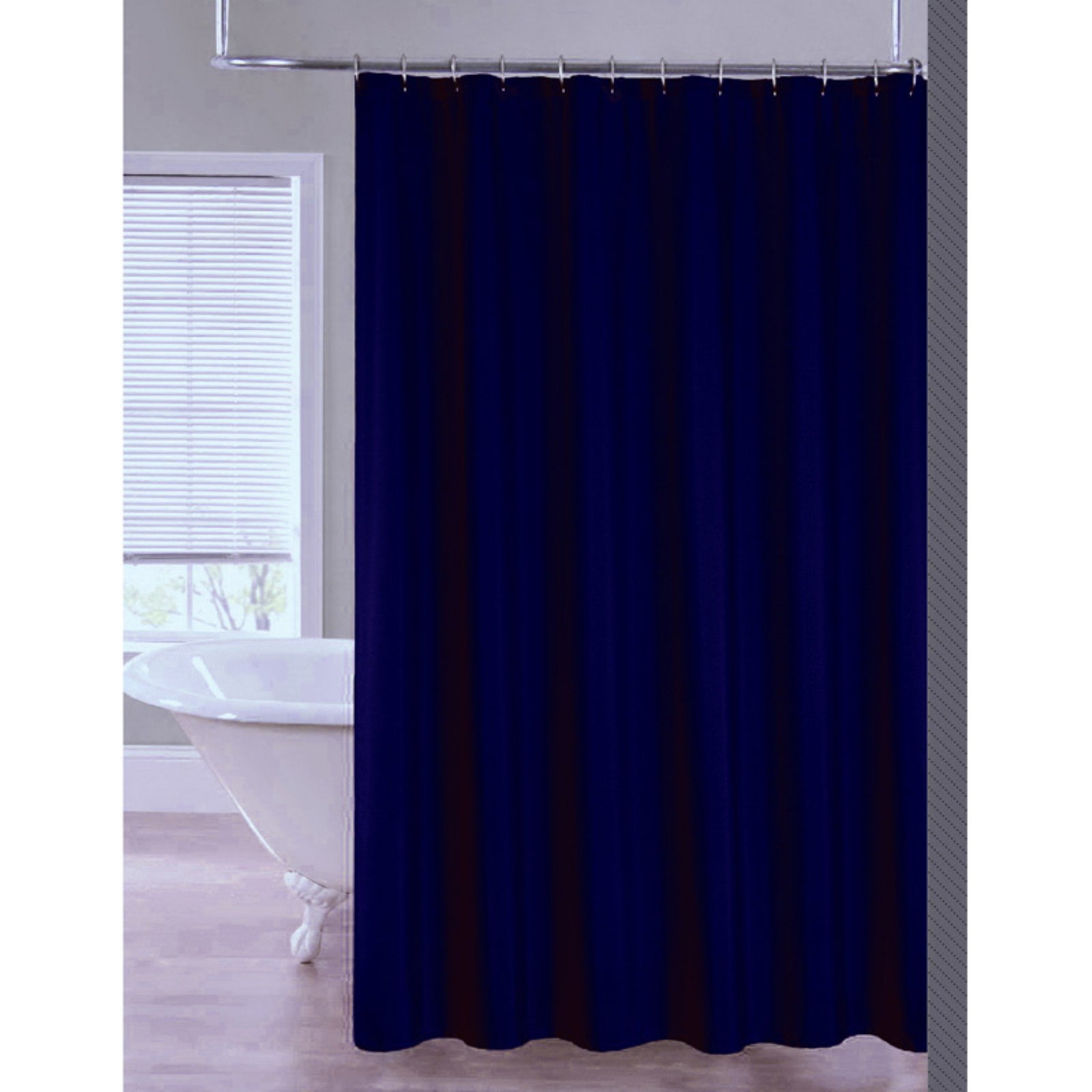 Sweet Home Collection Water Repellant Polyester Fabric 2in1 Shower