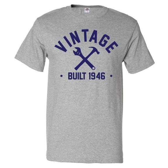 80th Birthday Gift T shirt 80 Years Old Present 1946 Tools Tee