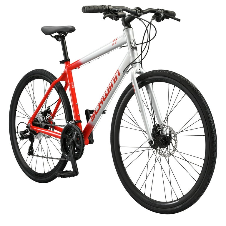 Schwinn Circuit Hybrid Fitness Bike, 700c Wheel, 21 Speeds, Silver