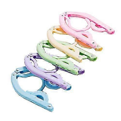 Folding Clothes Hanger Travel Hanger Foldable Coat Hanger Drying Rack