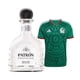 thumbnail image 1 of Tequila Patrón Cristalino Añejo 700 ml + Jersey Verde M, 1 of 3