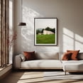 thumbnail image 2 of Old Barn, The Berkshires 02 - Sandisfield Massachusetts Photography Farmhouse Rural Rustic Landscape Nature Pastoral Barn Black Framed Wall Art Print 12 x 16 inches, 2 of 4