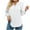White, variant on tklpehg Long Sleeve Shirts for Women Ladies Tops Long Sleeve Shirts Classic Solid Colors Comfortable Casual V-Neck Lightweight Loose Fit Blouse Pullover Shirts Black XXL