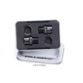 thumbnail image 2 of Soidarity RISK Bike Pedal Extender Reemplazo Universal Bicicletas Componentes Eje Extensión Perno Tornillo Espaciador Pedales Accesorios Ciclismo Negro 16 mm Soidarity OD026062-03, 2 of 6