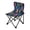 Colorful Christmas Trees Pattern, variant on 600D Oxford Camping Chair Portable Foldable Chair Supports 220 lbs for Picnic, Fishing, Backpacking Colorful Christmas Trees Pattern