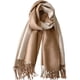 thumbnail image 1 of wonima44 Cashmere Scarf for Women Wool Scarf Gift Box Double-sided Style Tassels Winter Thick Oversized Scarves Wraps, 1 of 1