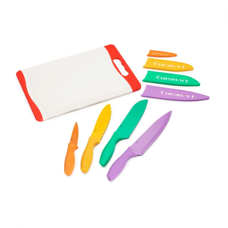 Cuisinart 9 Piece Cutting Board Set, Multicolor