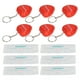 thumbnail image 5 of 6 protectores faciales de reanimación cardiopulmonar, portátiles, higiénicos, de bolsillo, llavero, 5 of 15
