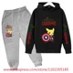 thumbnail image 3 of Christmas Hoodie Set Kids Clothes Girls Hooded Tracksuit Boys Santa Claus Sweatshirt 2pcs Children Stranger Things Clothing, 3 of 5