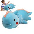thumbnail image 2 of Dinosaure en Peluche / Mignon Dinosaure en Peluche Animal en Peluche Jouets en Peluche / Poupée Dinosaure Réaliste Douce en Peluche Lestée de 31,5 Pouces Cadeau Dol, 2 of 5
