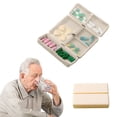 thumbnail image 4 of Weekly 7-Compartment Vitamin Organizer - Airtight Travel Pill Case with Magnetic Closure, Portable Supplement Storage System for Medications & Fish Oil, 4 of 6