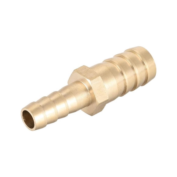 Speravity Accesorio de tubería de unión de latón y cobre, accesorio de latón, reductor de púas, acoplador de manguera Herramientas y ferretería 12mm-8mm