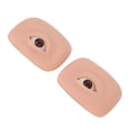 thumbnail image 4 of 3D Eye Practice Skin, Makeup Silicone Eyebrow Practice Skin 1 Pair Portable Soft Elastic  For Salon For Novice Light Skin Color,Medium Skin Color,Dark Skin Color, 4 of 8