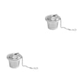 thumbnail image 4 of Ounissouiy Filtro de especias Filtros de alambre cilíndricos de acero inoxidable Bola Infusor de hojas de té Colador Tetera Accesorios de cocina Type2 NO2, 4 of 6