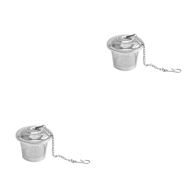 Inteprter Filtro de especias Malla Condimentos Filtros Bola Té Hoja Sopa Infusor Colador Tetera Cocina Hogar Accesorios para el té Type6 NO6