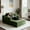 Green, variant on Kelyda 61" Oversized Chaise Lounge Chair Indoor, Modern Boneless Cloud Faux Fur Couch Sofa Bed Sleeper Couch Beige