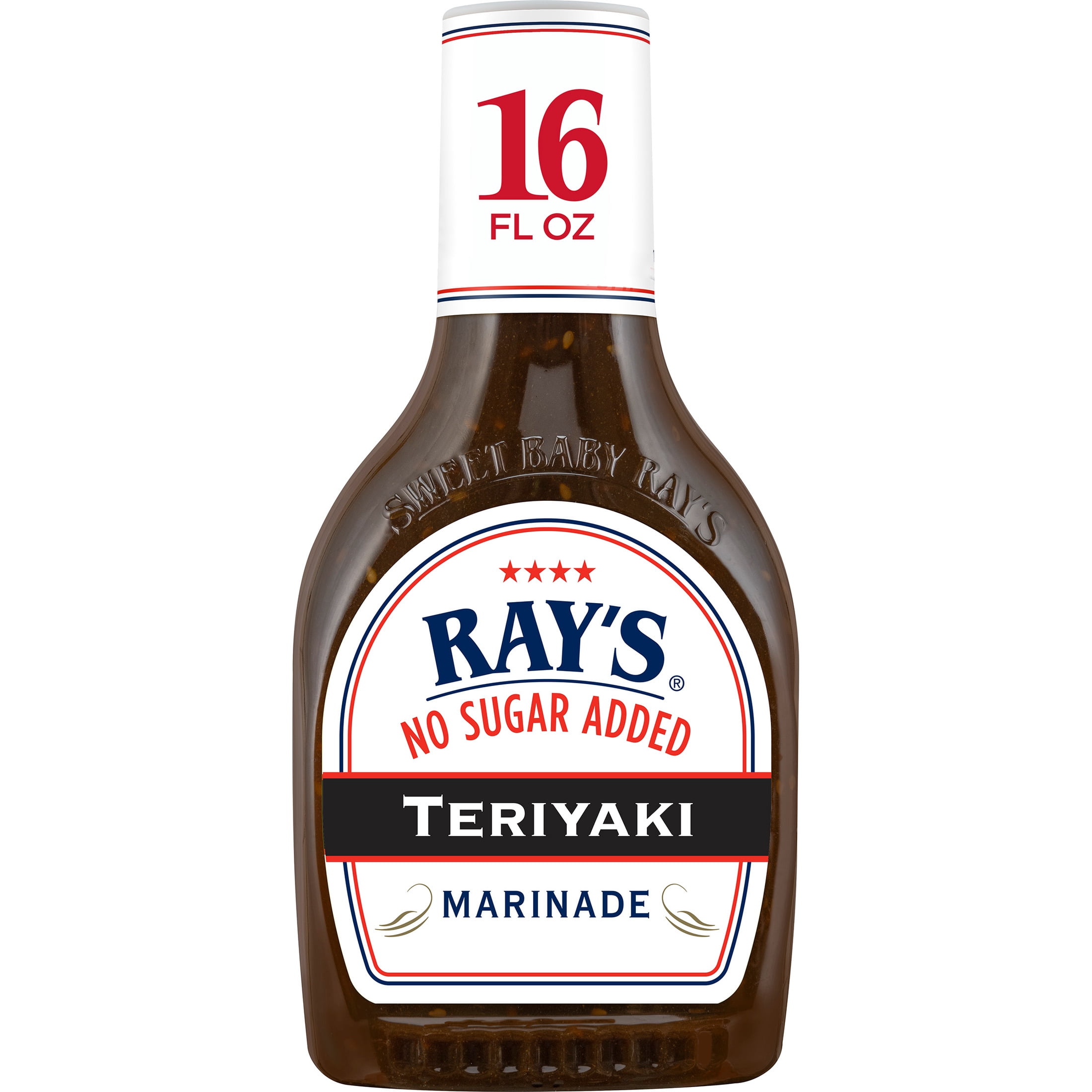 (4 pack) Ray's® No Sugar Added Teriyaki Marinade 16 fl oz
