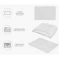 thumbnail image 2 of Juego De Sabanas Matrimonial Egipcian Premium 2,800 Hilos Modelo Blanco, 2 of 4