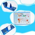 thumbnail image 1 of Art Supplies Set  208-Pack Drawing Art Set Kits With Trifold Easel  A4 Drawing Pad Crayons  Pastels  Watercolors  Pencils  Gift Case For Kidsteens Beginners, 1 of 5