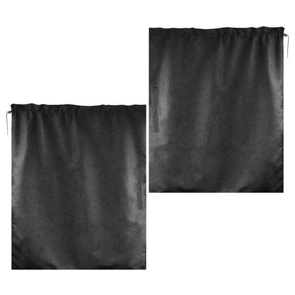 Raindrops Divider Curtain for Divider Curtain Black 1Pack 27x32in