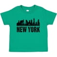 thumbnail image 3 of Inktastic New York Skyline Grunge Boys or Girls Toddler T-Shirt, 3 of 5