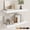 White, variant on Floating Shelves for Wall, Wall Mounted Wood Floating Shelf with Invisible Brackets for Living Room, Bathroom, Bedroom, Kitchen Storage and Decor, 24 Inch Set of 2, Black