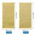 thumbnail image 2 of 10 Hojas de Calcomanías de Letras del Alfabeto para Uñas 3D Letras Mayúsculas y Minúsculas A a Z Dorado Autoadhesivas, 2 of 6
