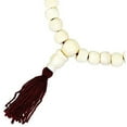 thumbnail image 4 of Yoga Meditation Carved Yak Bone 108 Prayer Beads Mala Necklace with a Charm (Buddha Head), 4 of 5
