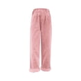thumbnail image 4 of TRUBKH Corduroy Pants Women Cargo Pants Vintage Pants Wool Pants for Women Plaid Pants for Women Pants for Women Trendy Pink L, 4 of 4