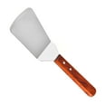 thumbnail image 2 of Steak Spatula Multifunctional Stainless Steel Arrangement Spatula Wooden Handle Pizza Tools for Home Store (Large Size), 2 of 9