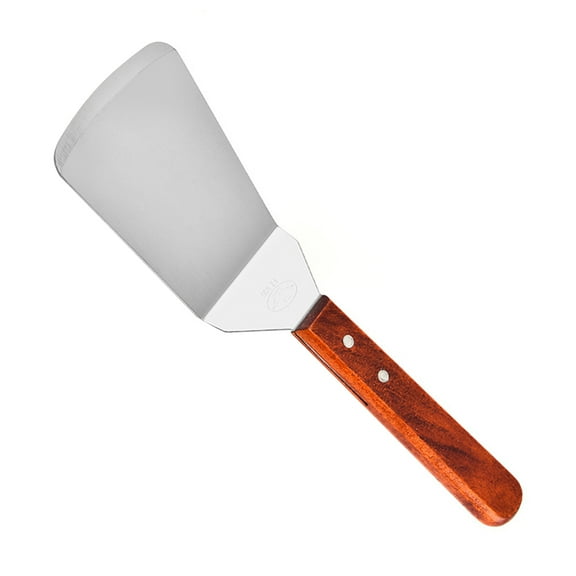 Wooden Handle Steak Spatula for Home Use Multifunctional Stainless Steel Pizza Tools Large