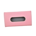 thumbnail image 2 of Porta pañuelos para parasol de coche con clip, 23 x 13 cm, organizador versátil de pañuelos Rosa, 2 of 9