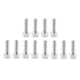 thumbnail image 1 of Paquete De 12 Portabidones Para Botella De Agua Para Tornillos Tornillos Accesorio Plata, 1 of 9