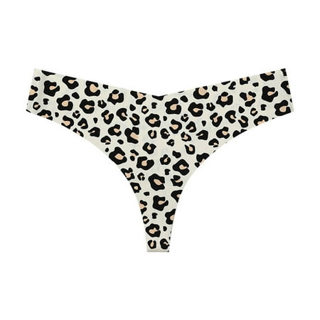 

Panties For Women Thong Ice Silk Breathable Quick Drying Sports Thong Underwear Women