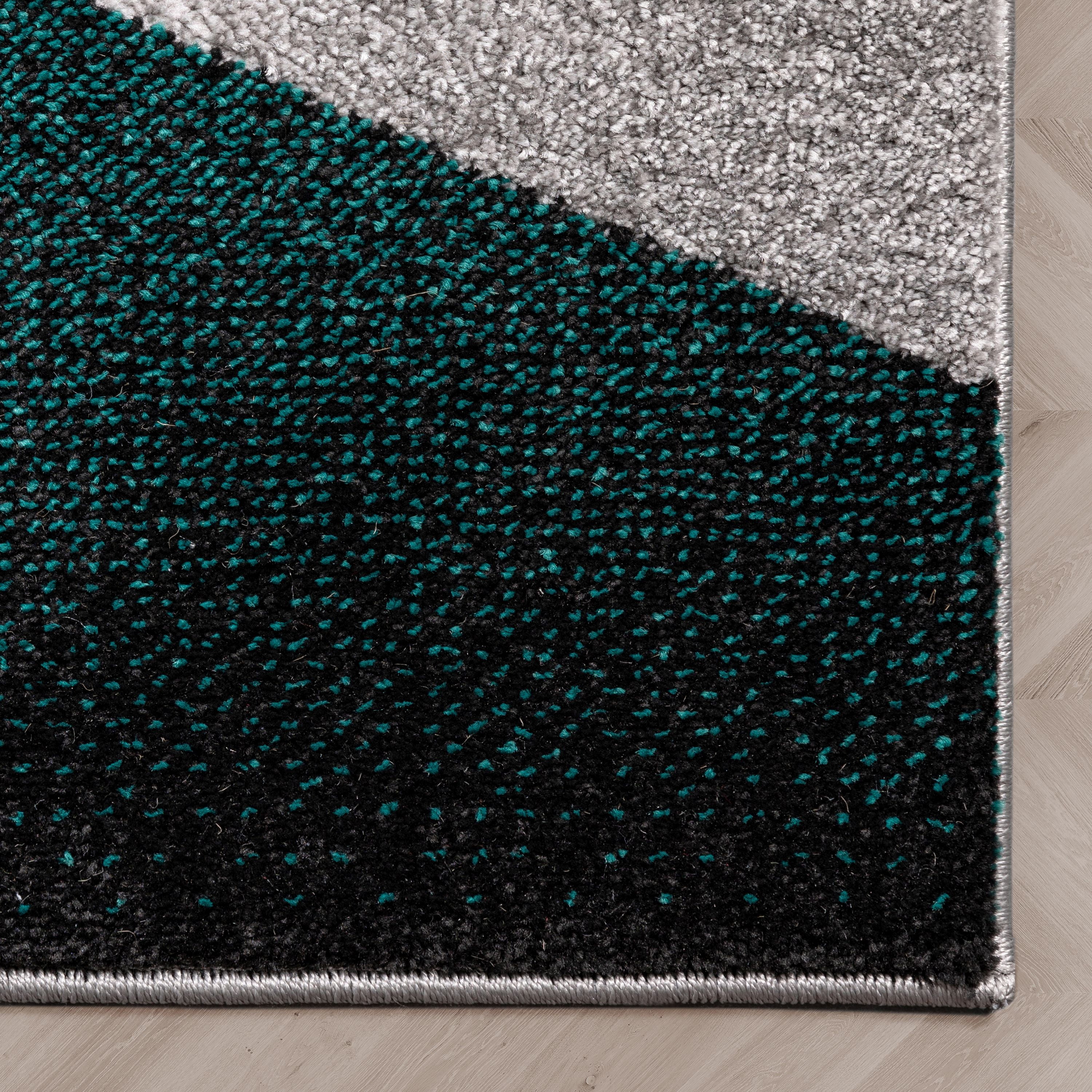 Well Woven Modern Geometric Woven Area Rug, 7.83' x 9.83'