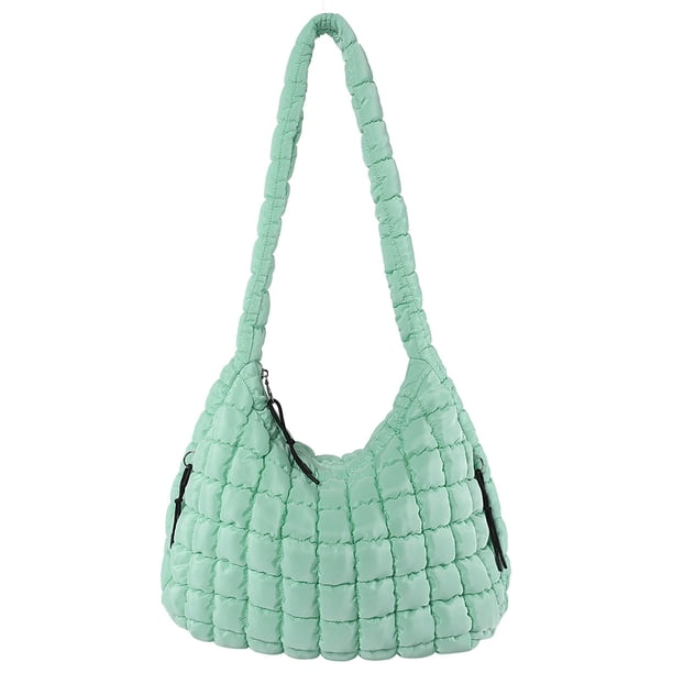 Bolsas Elegantes Con Vagabundo Nubes Mujeres Color Sólido