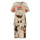 thumbnail image 4 of Love Banksy pegatina vestido suelto con bolsillos vestido elegante vestidos de verano para mujer 2025, 4 of 7