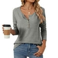 thumbnail image 2 of Futezty Hoodies for Womens Round Neck Lightweight Sweatshirts Long Sleeve Tops, 2 of 5