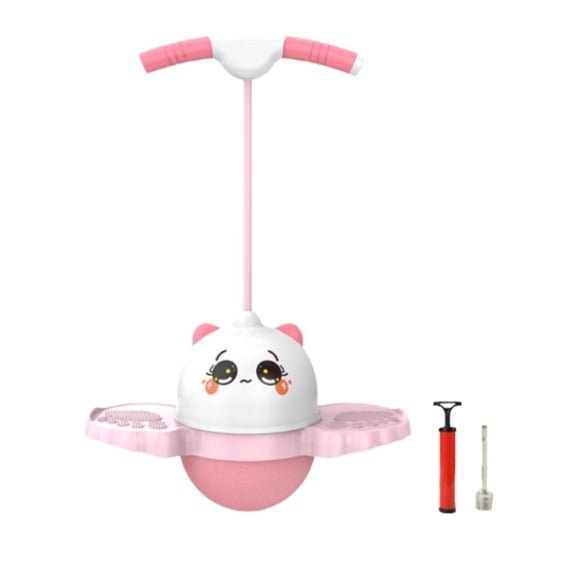 VONKY Pogo Jump Ball Children Kids Funny High Jumping Toy for Games Sports Outdoor Pink Pink 38x80cm