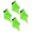 Green, variant on Vehicle Wheel Line Protector Quick Setups 4pcs for Person or Commercial Use