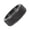 Black, variant on 8MM Mens Spinner Ring Noiseless Titanium Steel Cool Anxiety Ring Silver No. 10 62.4mm / 2.5in[cite: 1]