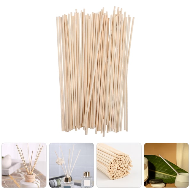 FELTECHELECTR 100Pcs Room Fragrance Sticks Convenient Diffuser Sticks Bathroom Settings