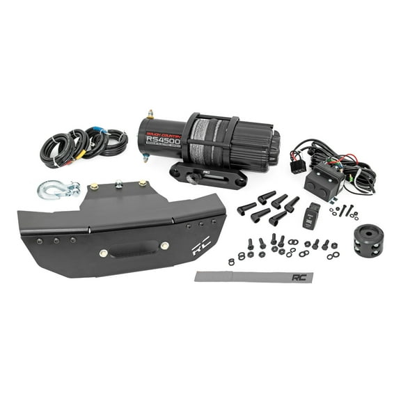Rough Country Winch Kit w/RS4500SA Winch for Polaris Turbo S/Turbo S 4 - 93156