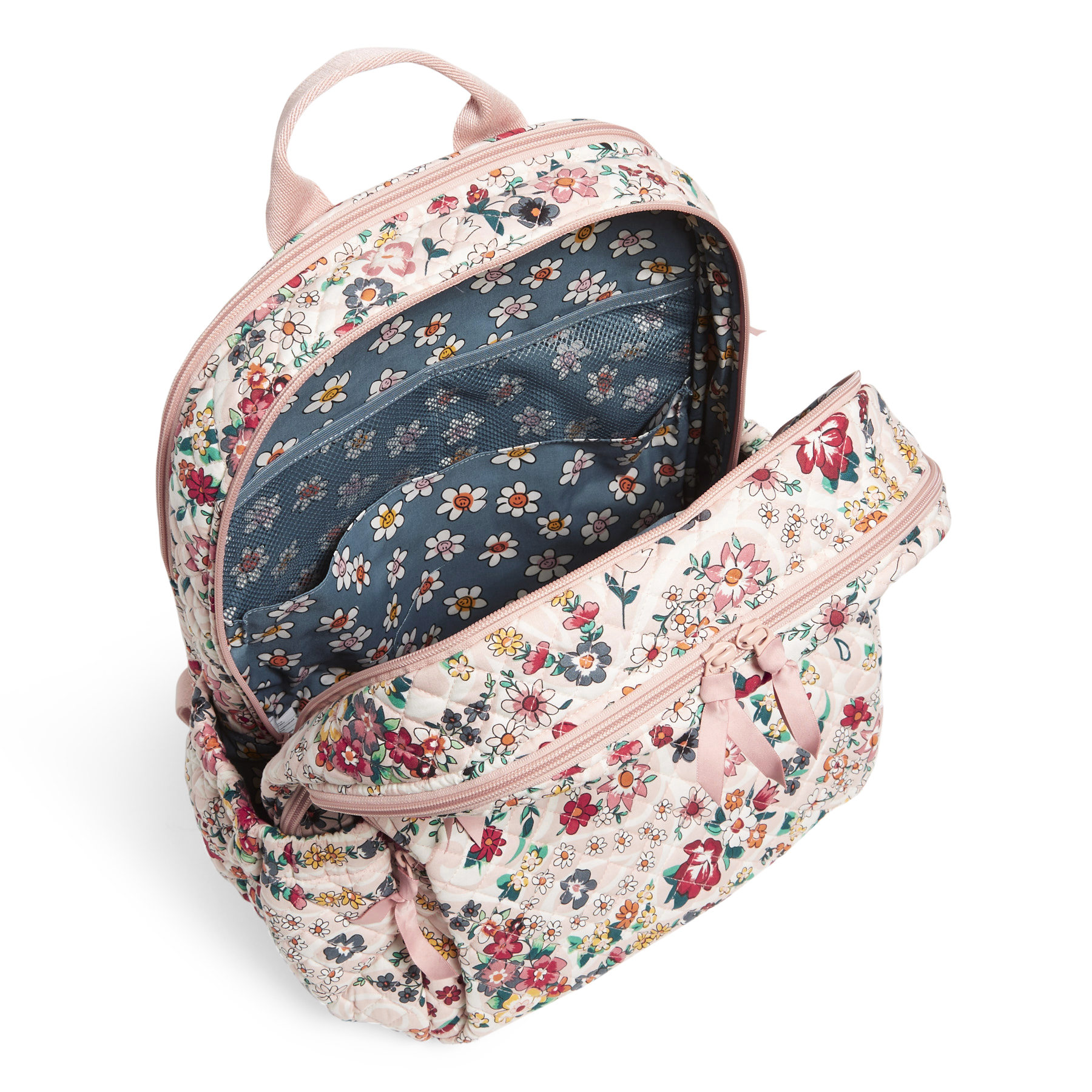 Vera Bradley Women's Recycled Cotton XL Campus Backpack Prairie