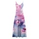thumbnail image 5 of Puntoco Vestidos Mujer Verano Vestido Sling Verano Sin Mangas Impreso Cuello En V Sexy Casual Vestido Largo Maxi, 5 of 5