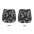thumbnail image 5 of Vsdgher Hand Drawn Snake Print Women's Running Double Layer Shorts High Waisted with Pockets Elastic Yoga Workout Athletic Gym Sports, 5 of 8