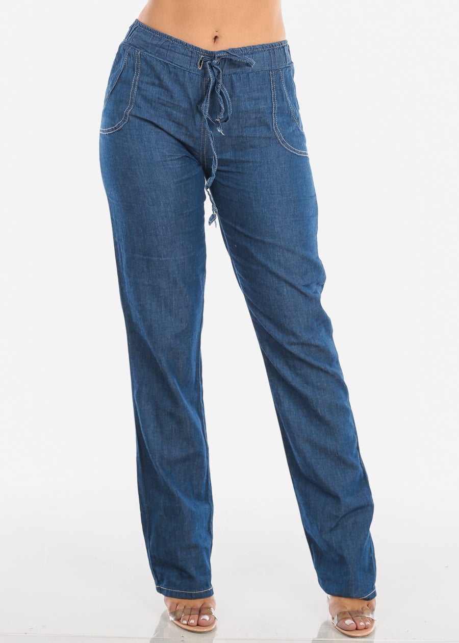 lightweight bootcut jeans