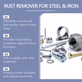 thumbnail image 5 of 120ml Rust Remover That Works Fast, Great for Cleaning Rust Off Steel Iron Tools, Perfect for Home Use Around the House Garage Workshop, 5 of 6
