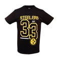 thumbnail image 1 of Playera NFL Talla G de Manga Corta Steelers Negro para Hombre, 1 of 3