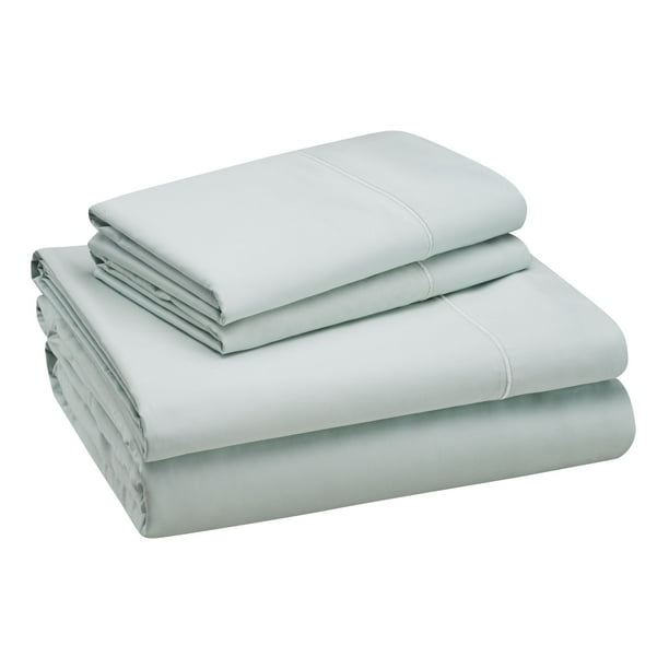 Hotel Style 4 Piece 600 Thread Count Soft Green Egyptian Cotton Bed